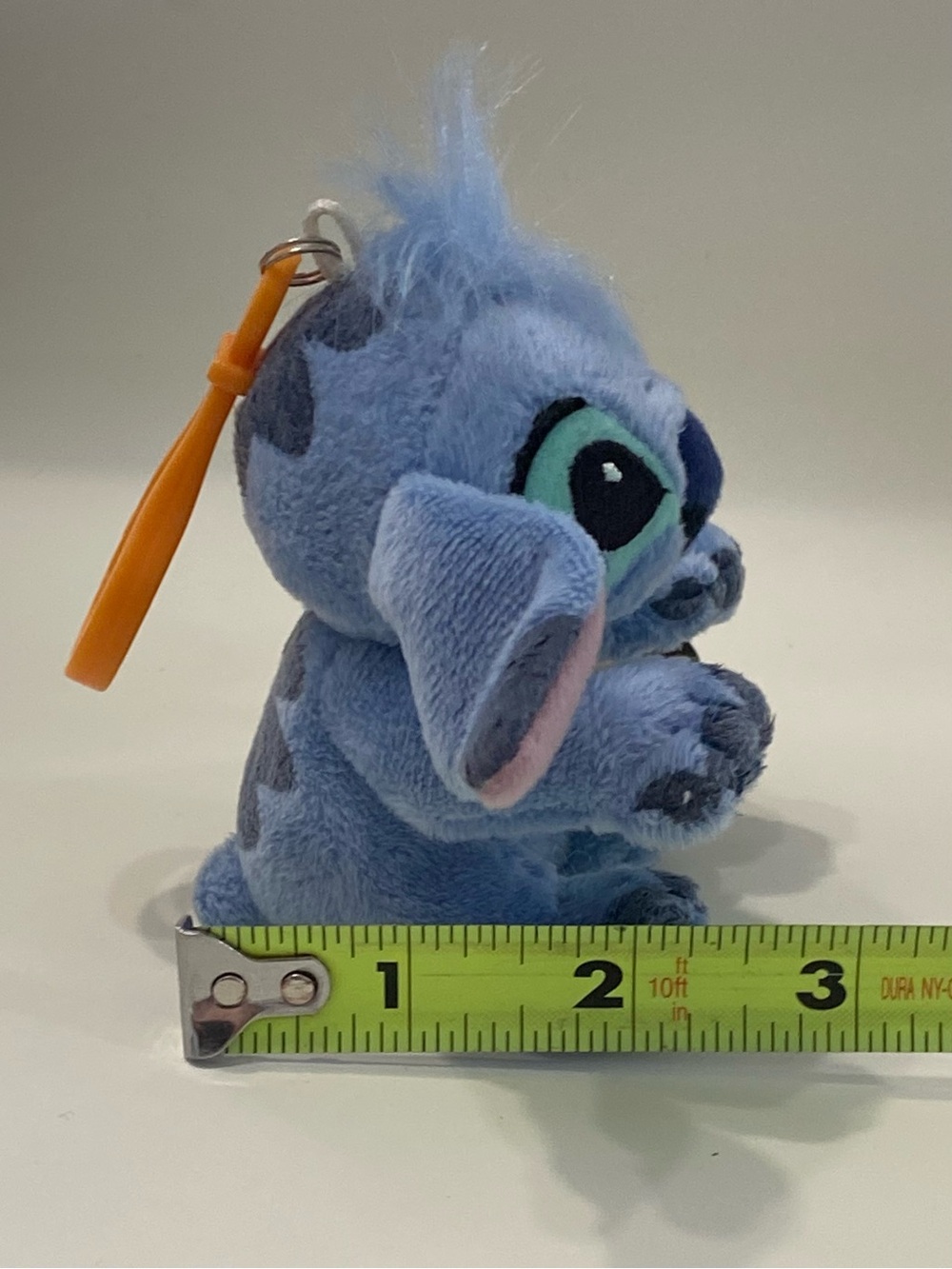 Disney Parks 4” Plush Stitch Keychain With Original Tag - Picture 13 of 16